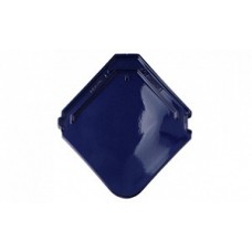 Керамическая рядовая черепица BRAAS Изумруд синий бриллиант топ-глазурь